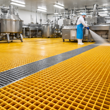Why GRP Grating Is Perfect for Food Production Facilities