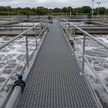 GRP Grating for Water and Wastewater Treatment Plants