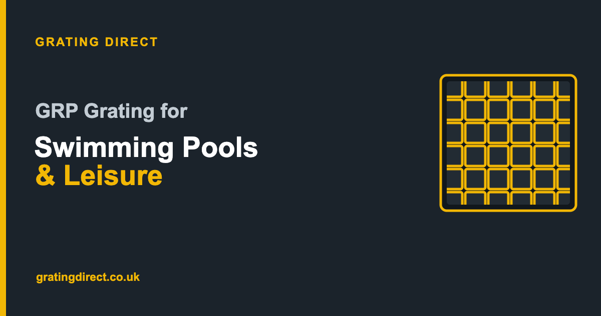 GRP Grating for Swimming Pools and Leisure
